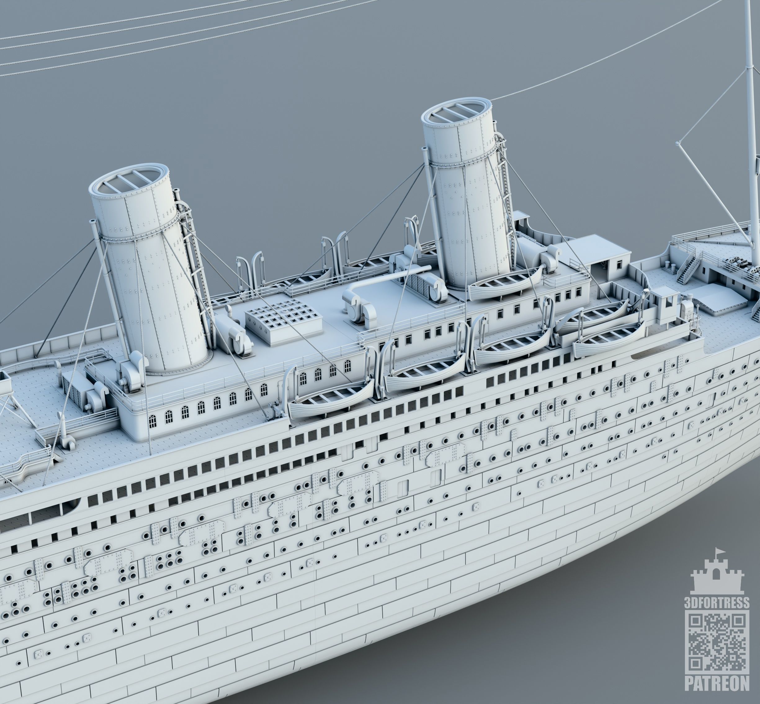 Titanic 3d model 3D print model_7