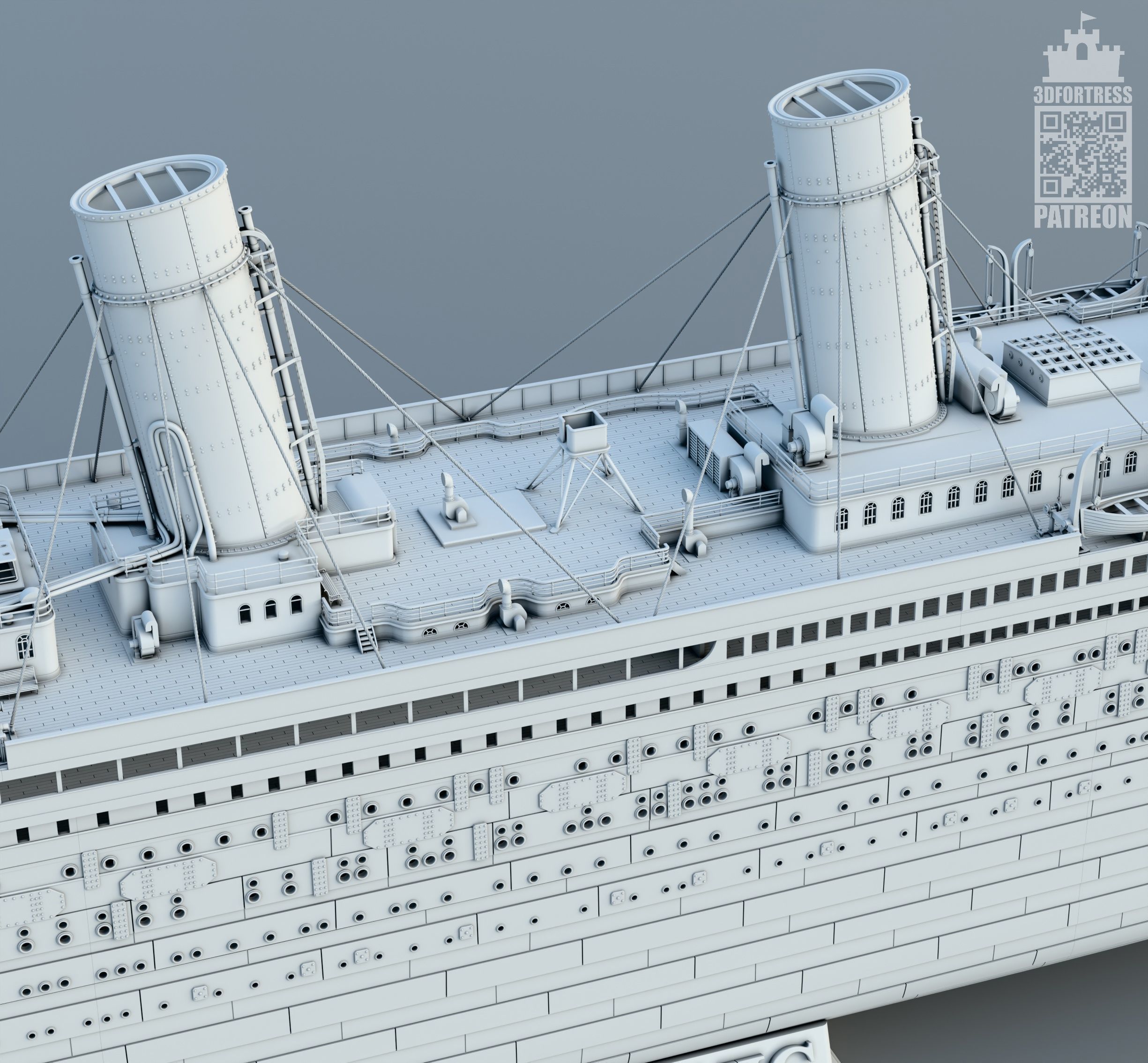 Titanic 3d model 3D print model_3