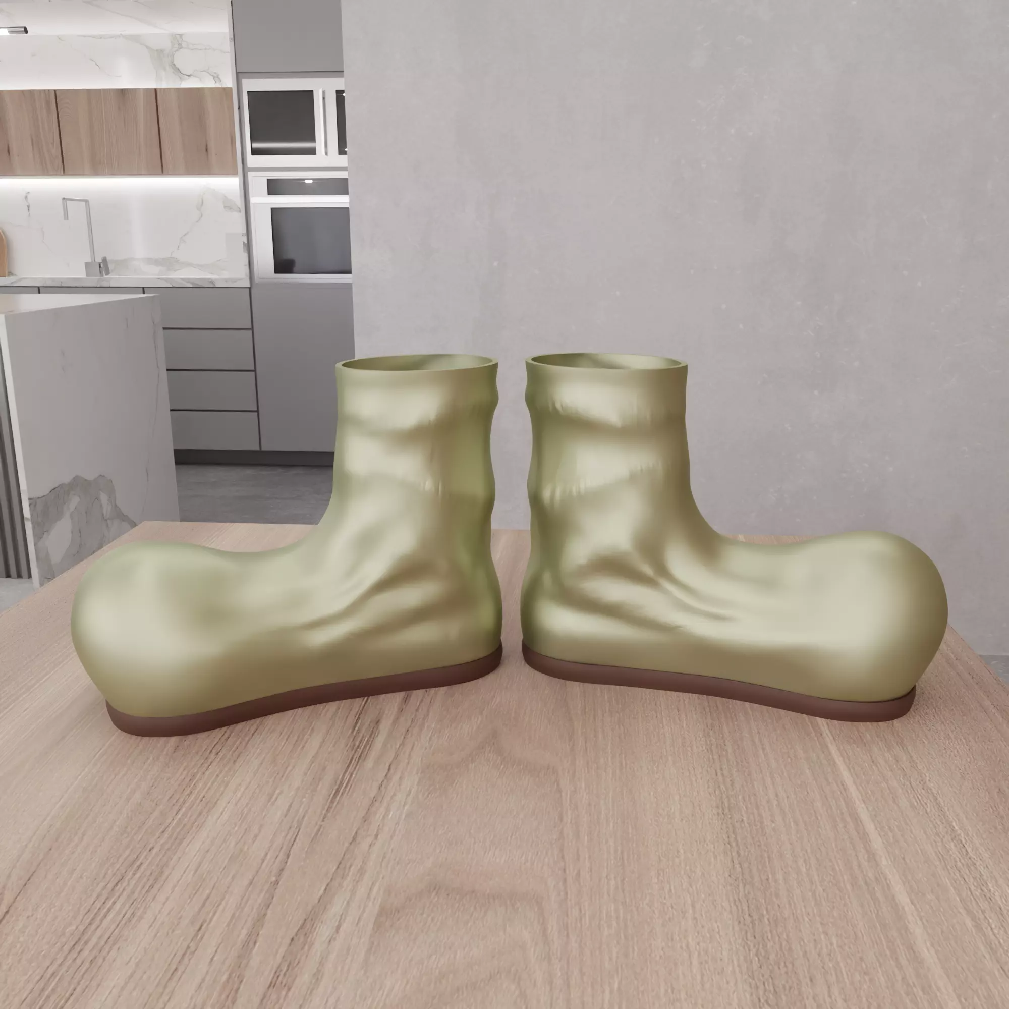 Wearable Clown Shoe - 396 3D print model_8