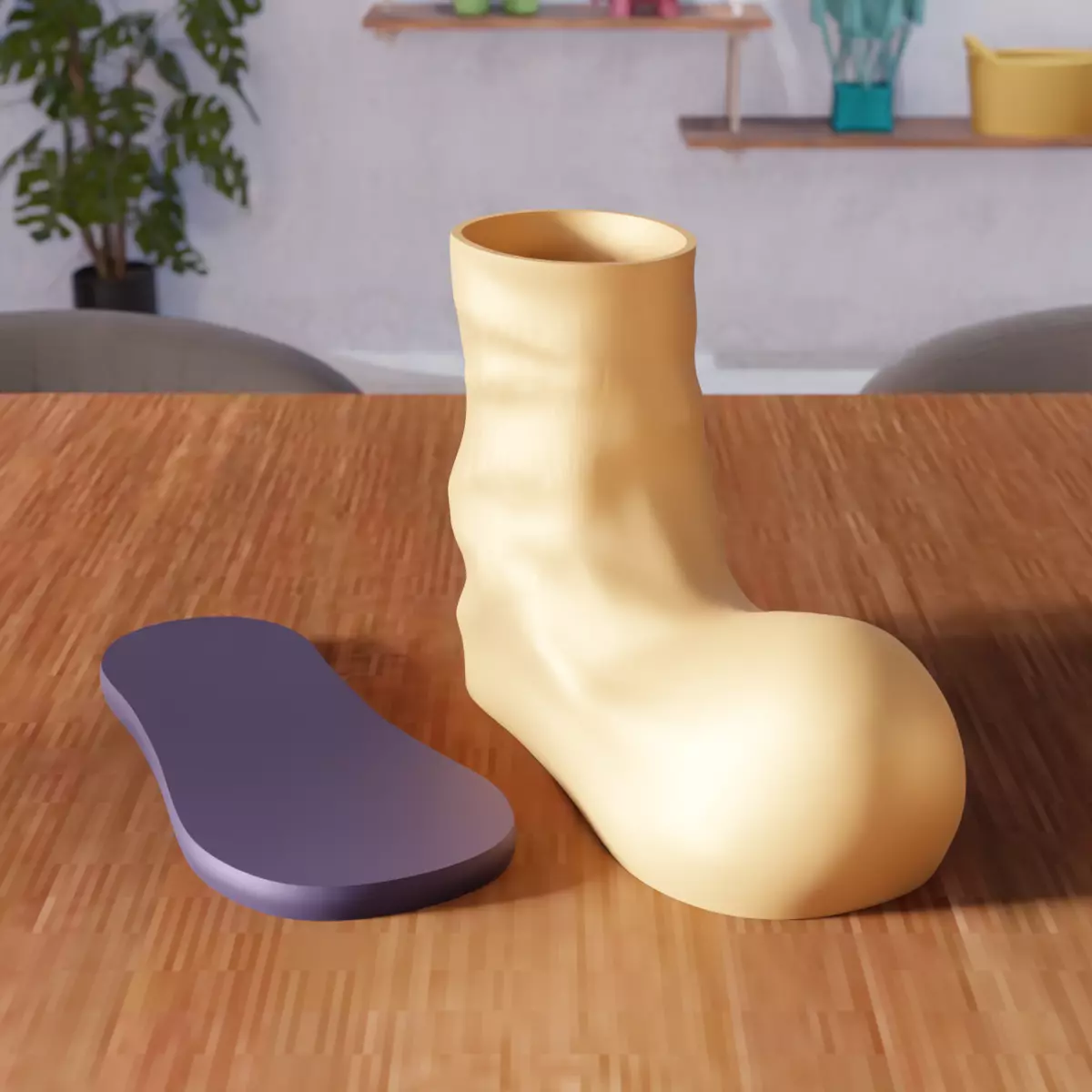 Wearable Clown Shoe - 396 3D print model_2