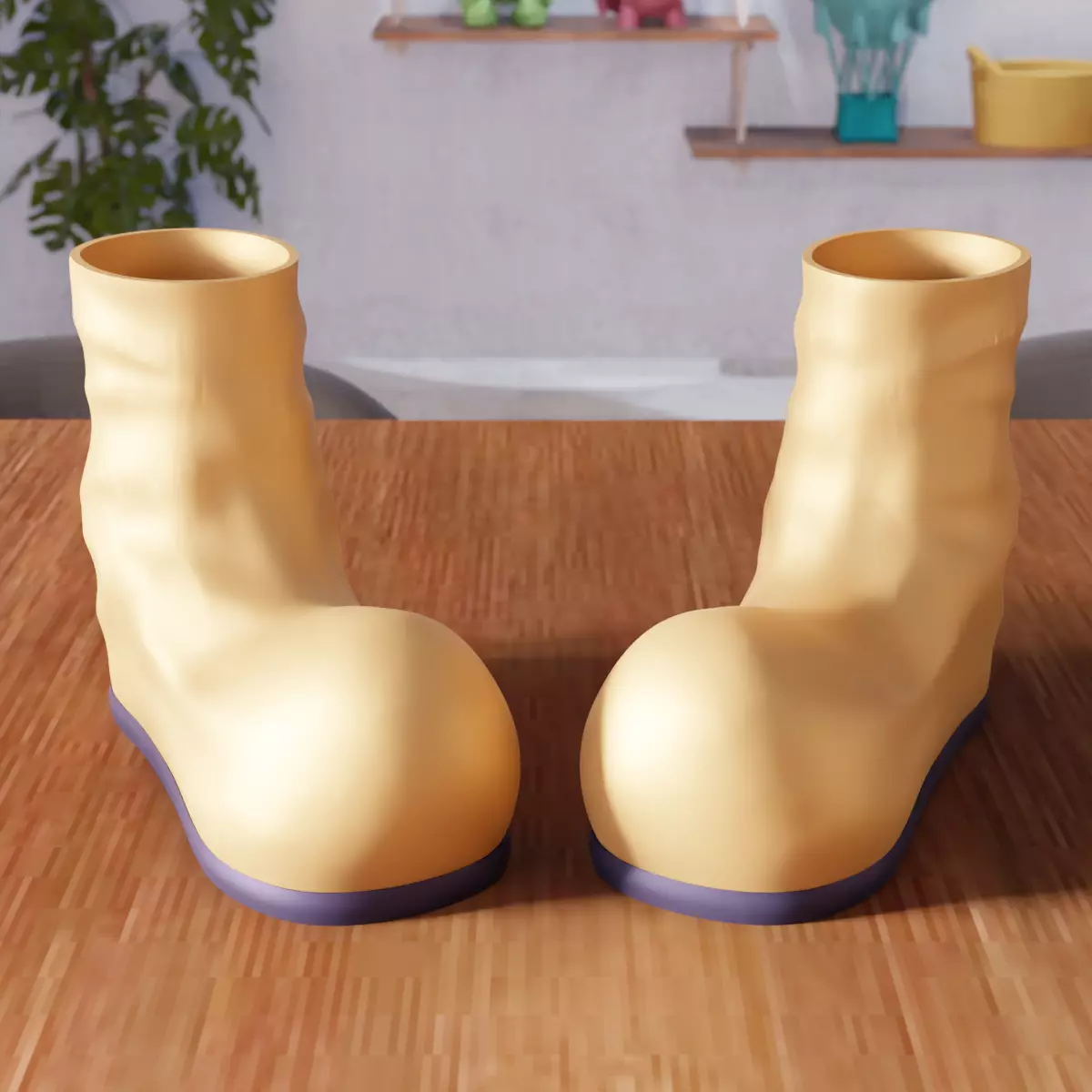 Wearable Clown Shoe - 396 3D print model_0