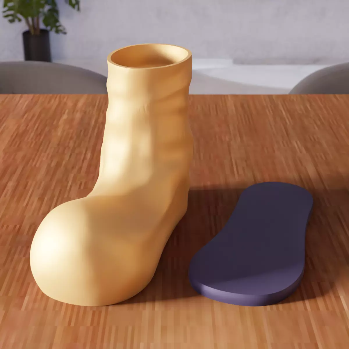 Wearable Clown Shoe - 396 3D print model_5