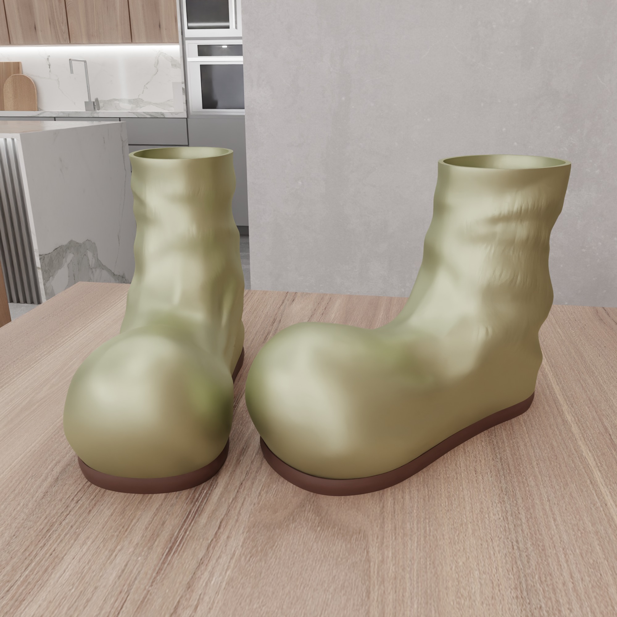 Wearable Clown Shoe - 396 3D print model_9