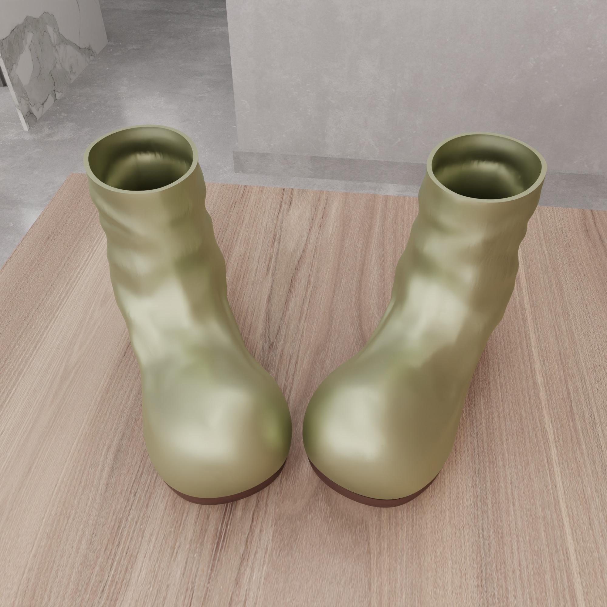 Wearable Clown Shoe - 396 3D print model_11