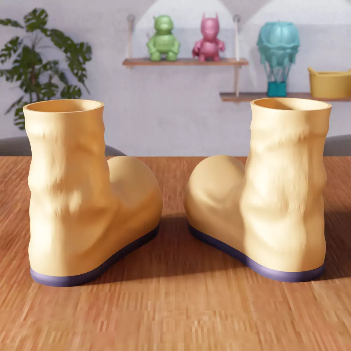 Wearable Clown Shoe - 396 3D print model_6