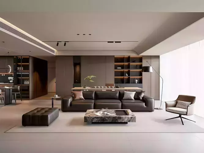 Living room 61 3D model