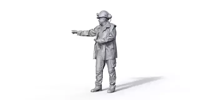 FIGUR BERGMANN BERGARBEITER MINER GAFFER DIORAMA 3D print model