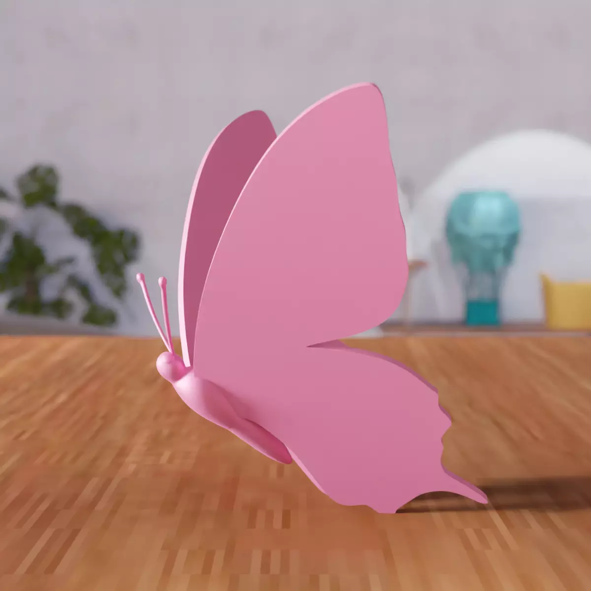 Monarch and Swallowtail Butterfly - 393 3D print model_7