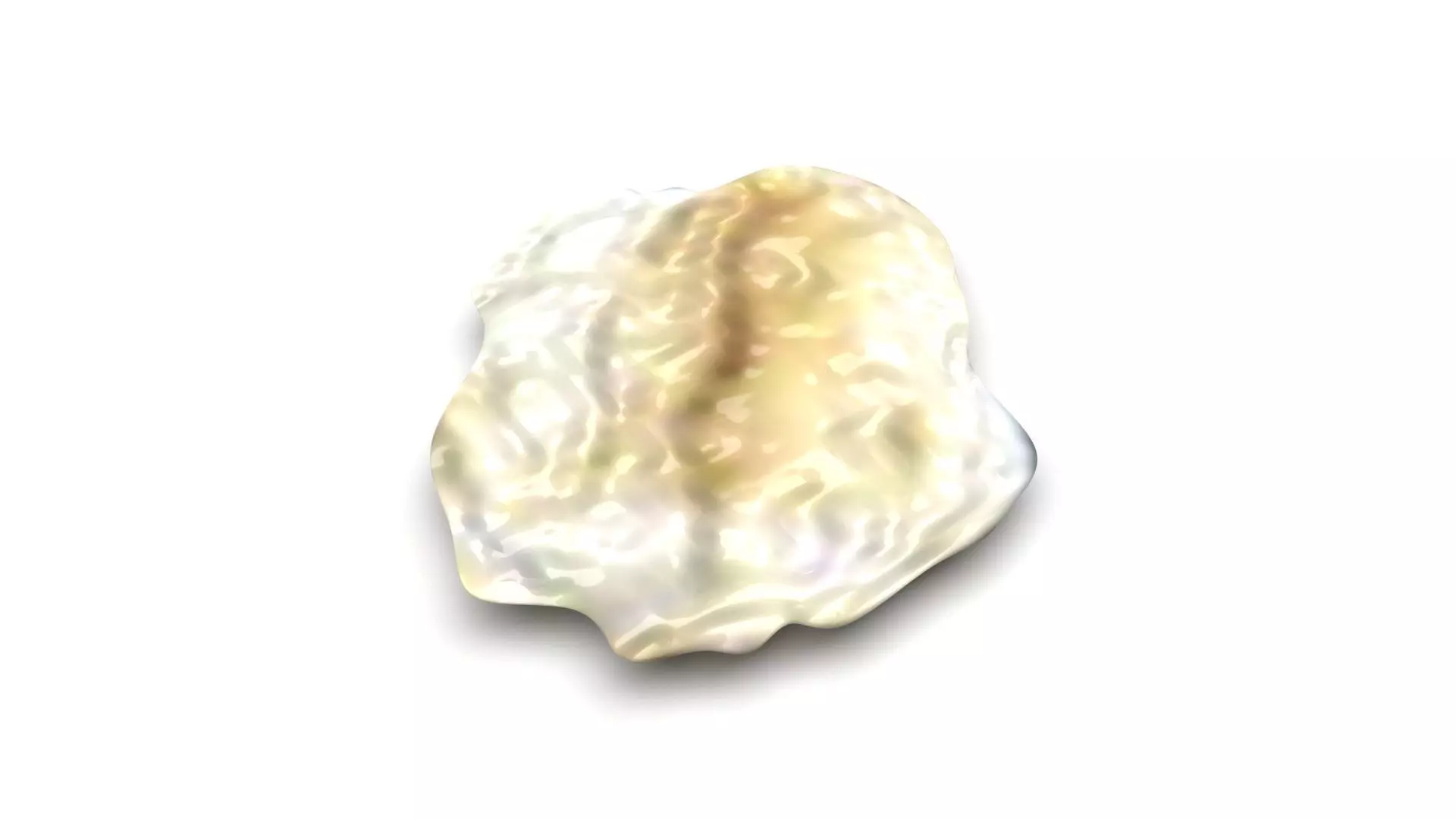 Oatmeal Piece 3D model