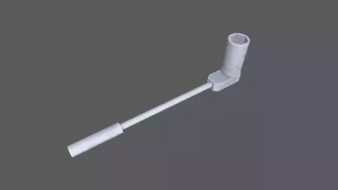 Wrench Low-poly 3D model