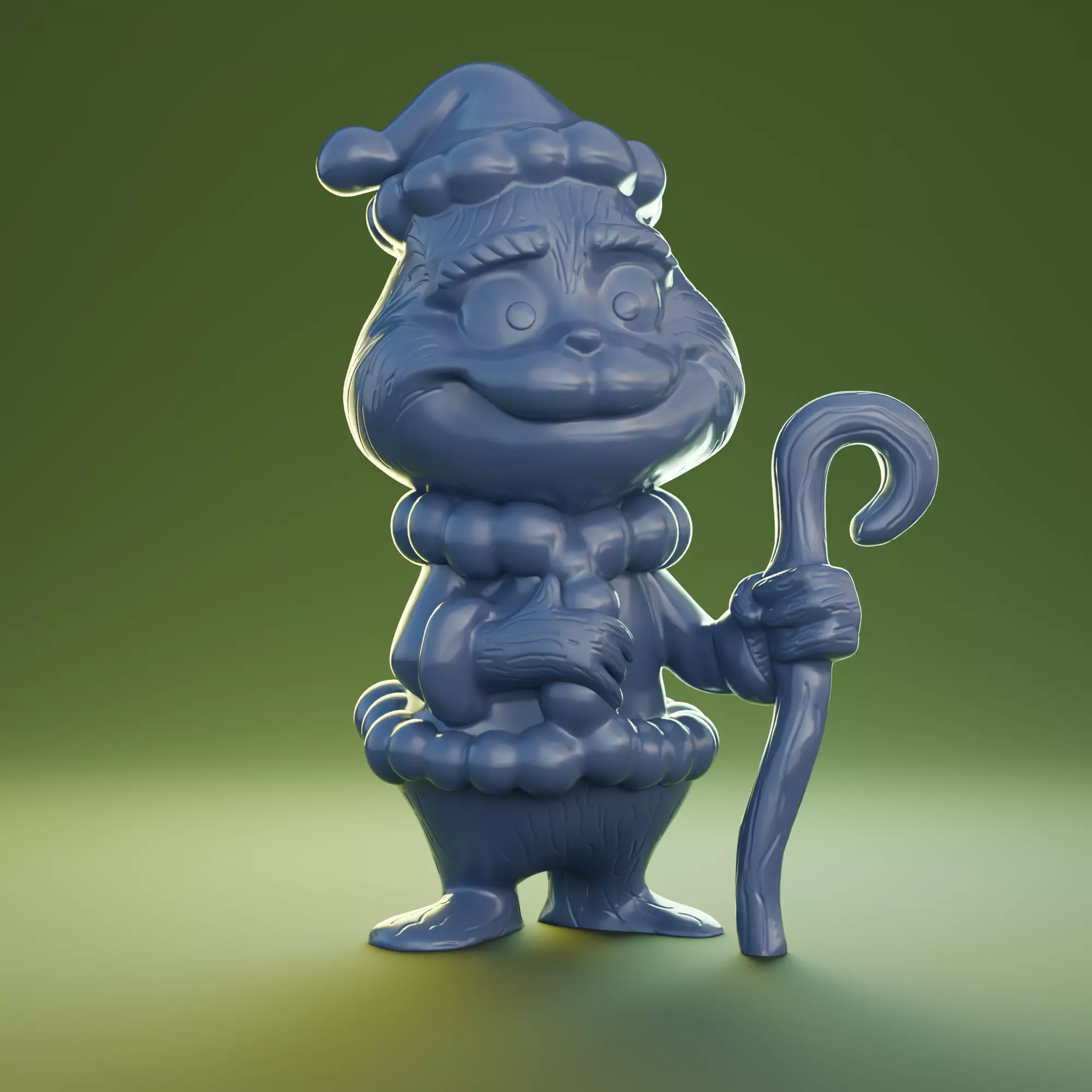 EL GRINCH NAVIDAD Christmas 3D print model_0