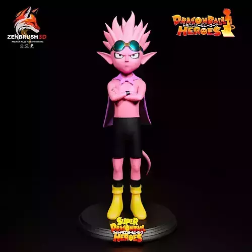 Beelzebub - Sand Land - Dragon Ball 3D PRINTING 3D print model