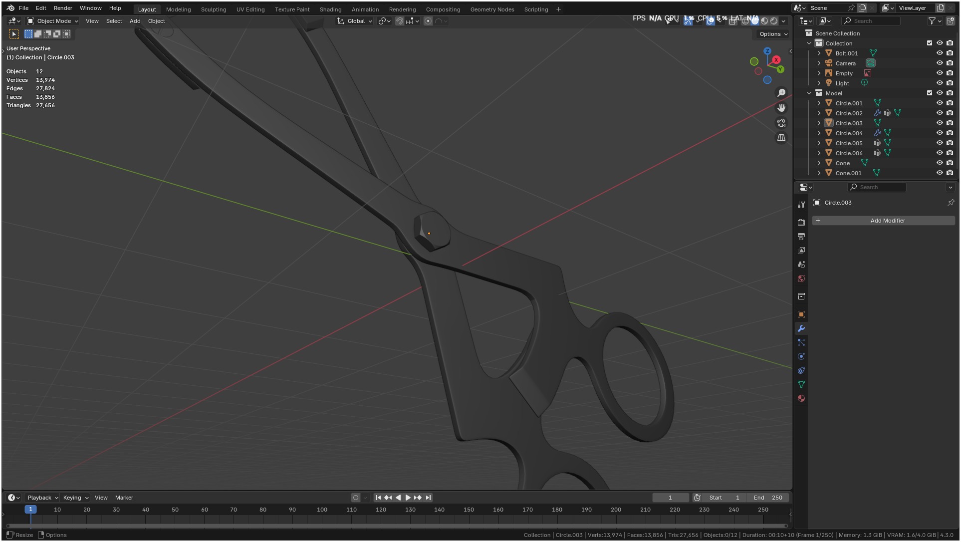 Ridge Mapping Caliper Surgical Dental 3d Model 3D model_17