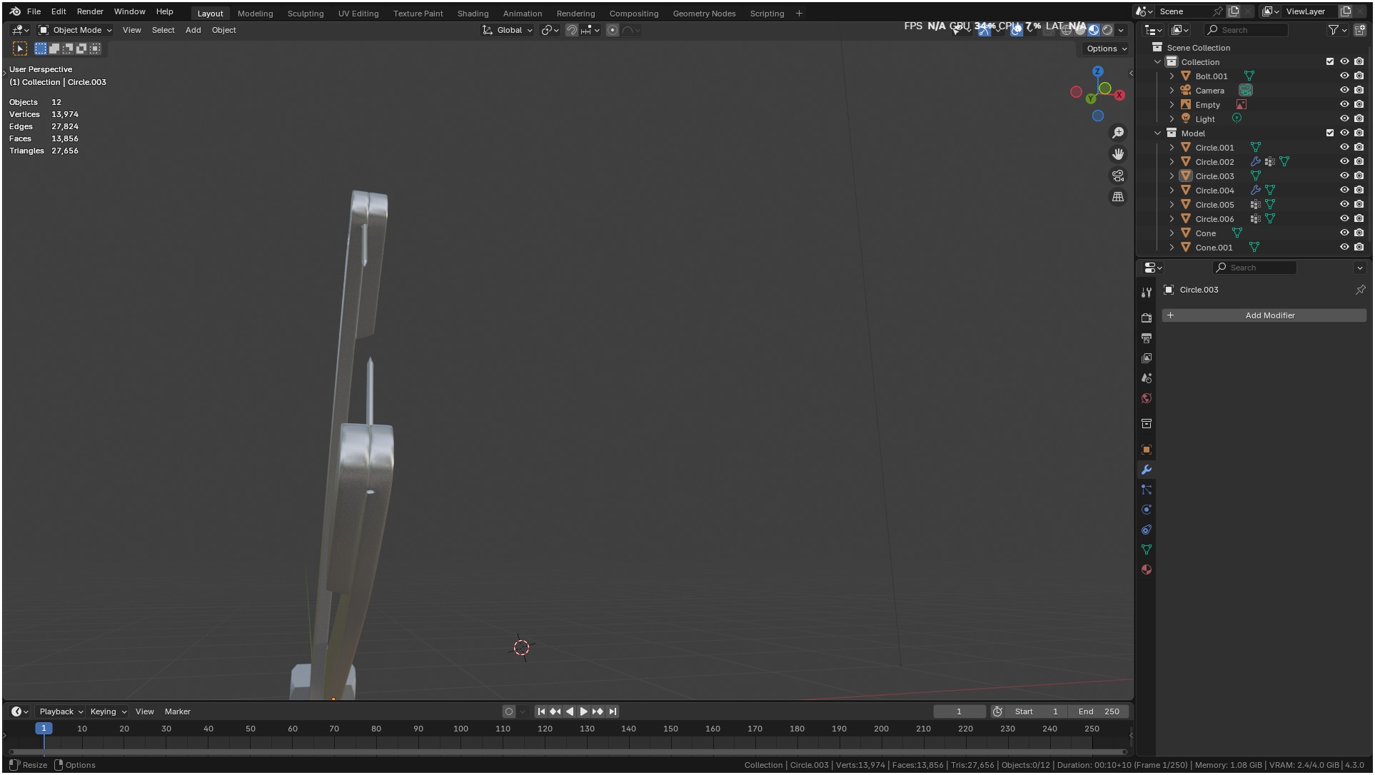 Ridge Mapping Caliper Surgical Dental 3d Model 3D model_34