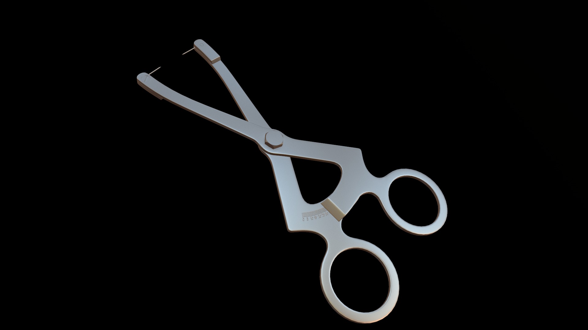 Ridge Mapping Caliper Surgical Dental 3d Model 3D model_3