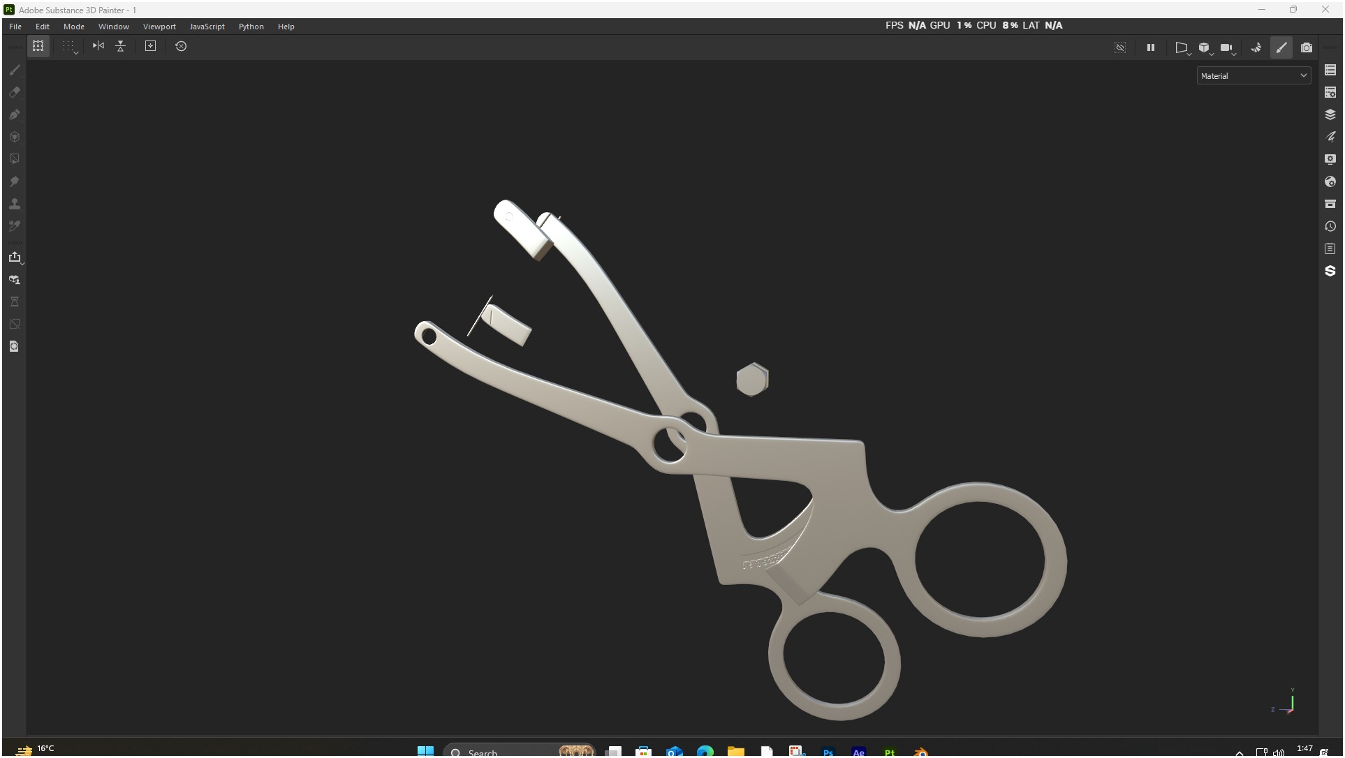 Ridge Mapping Caliper Surgical Dental 3d Model 3D model_47