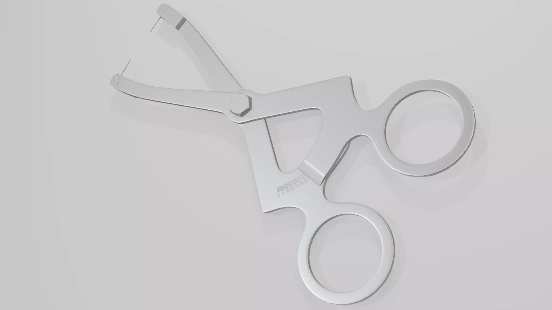 Ridge Mapping Caliper Surgical Dental 3d Model 3D model_0