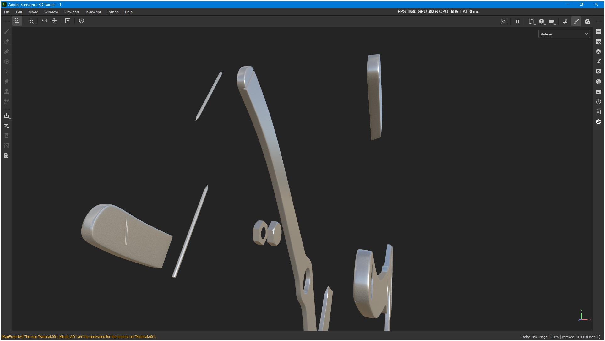 Ridge Mapping Caliper Surgical Dental 3d Model 3D model_53