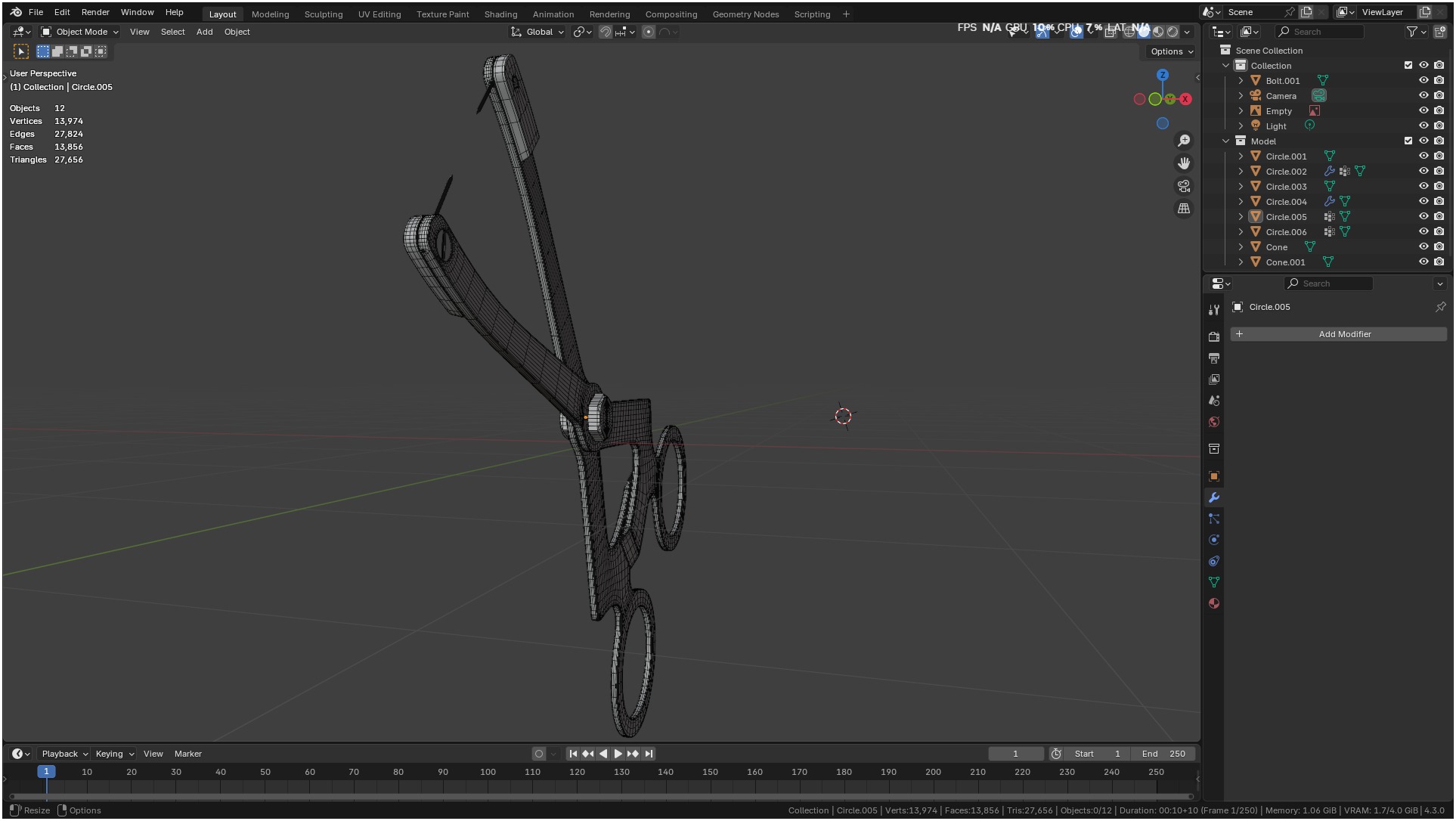 Ridge Mapping Caliper Surgical Dental 3d Model 3D model_60