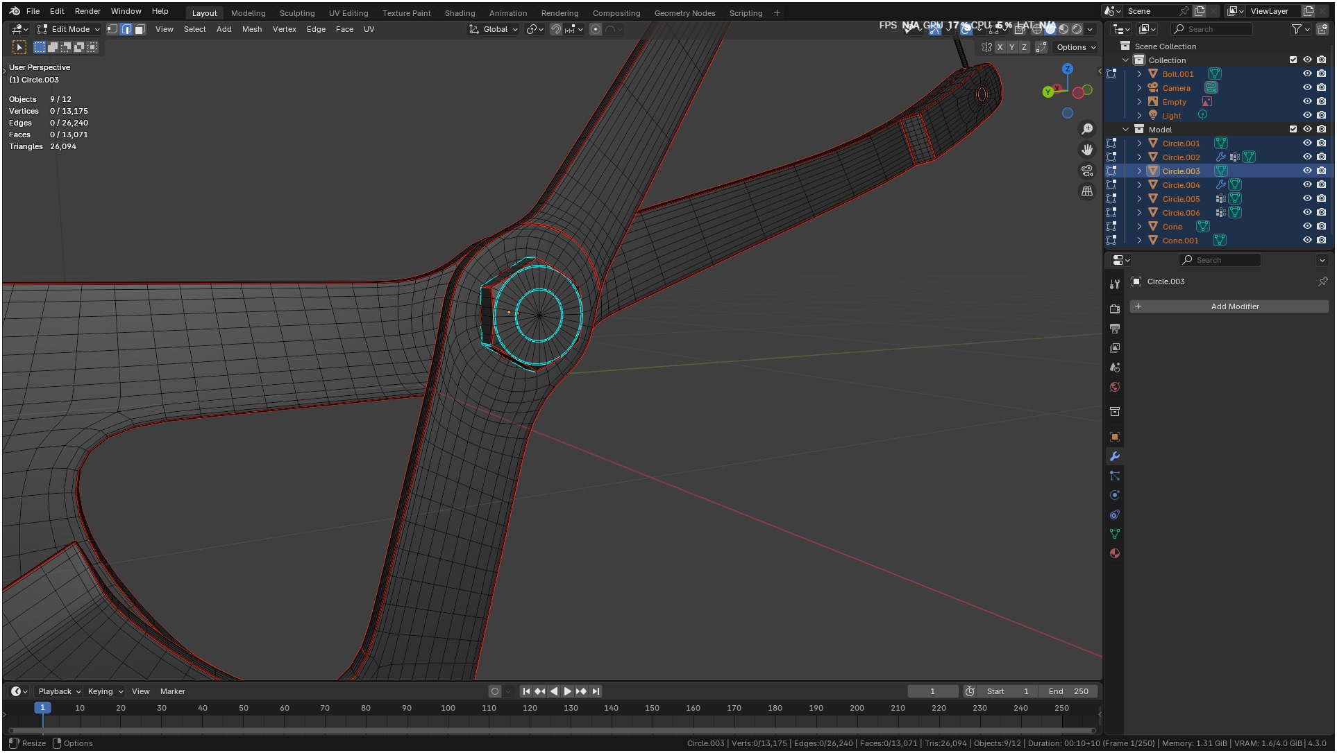 Ridge Mapping Caliper Surgical Dental 3d Model 3D model_20