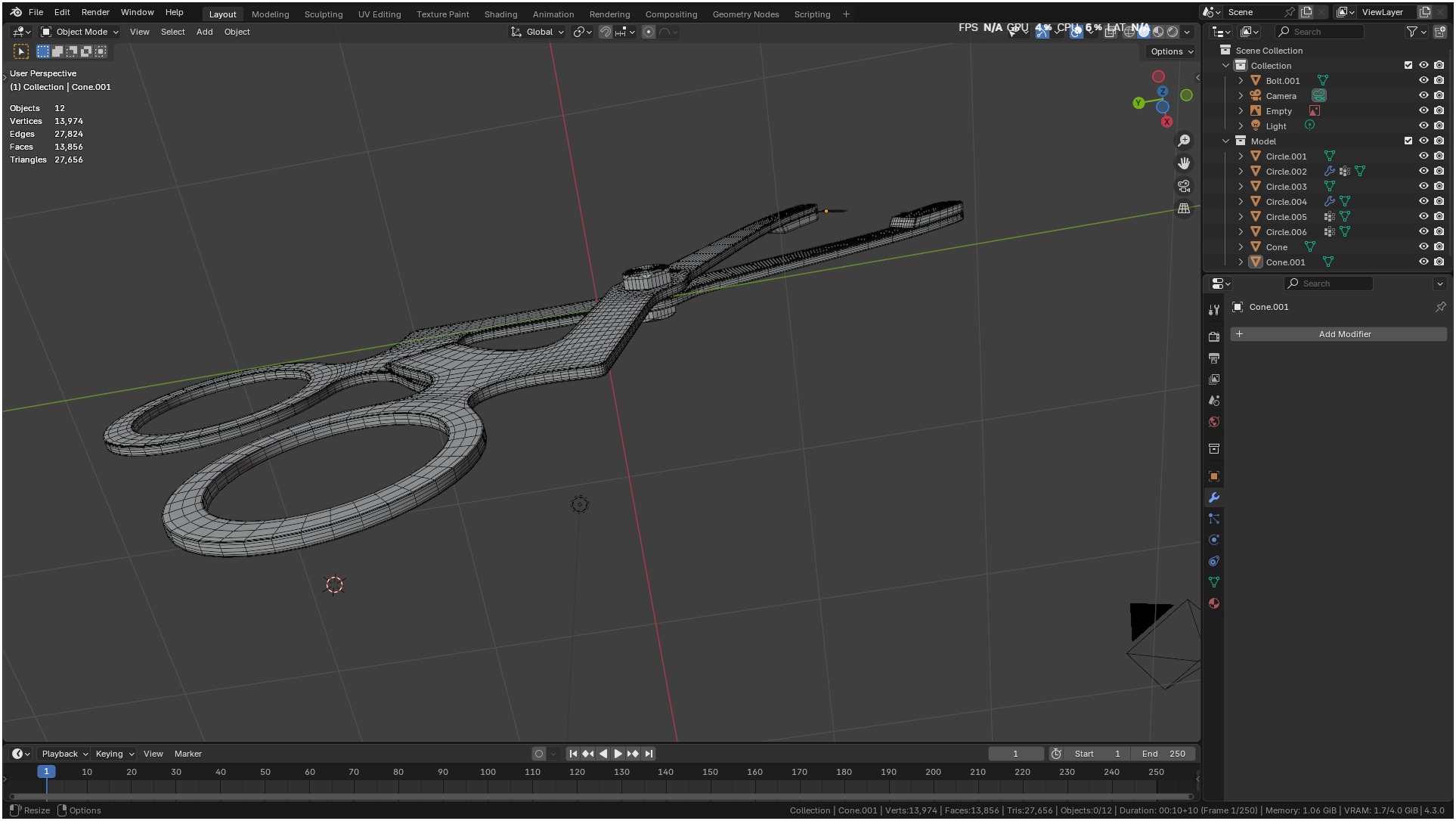 Ridge Mapping Caliper Surgical Dental 3d Model 3D model_45