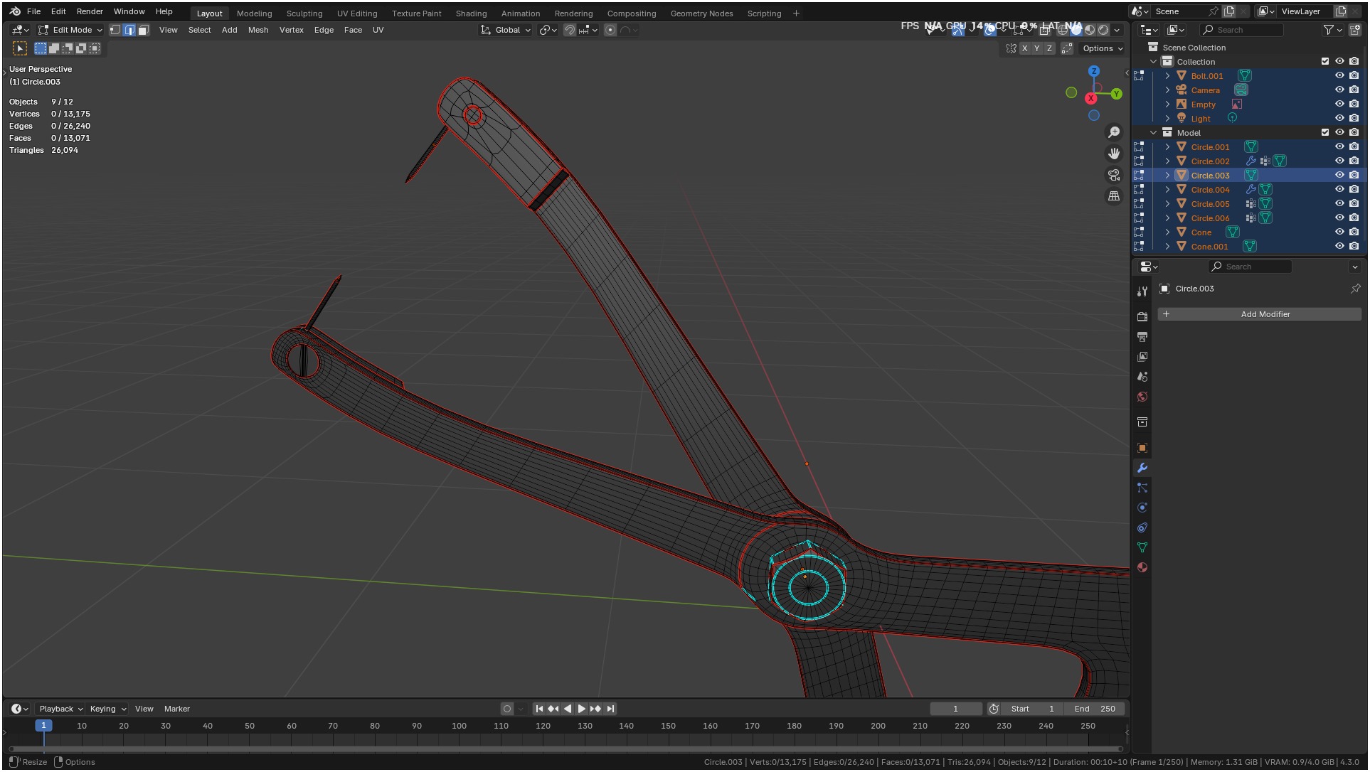 Ridge Mapping Caliper Surgical Dental 3d Model 3D model_22