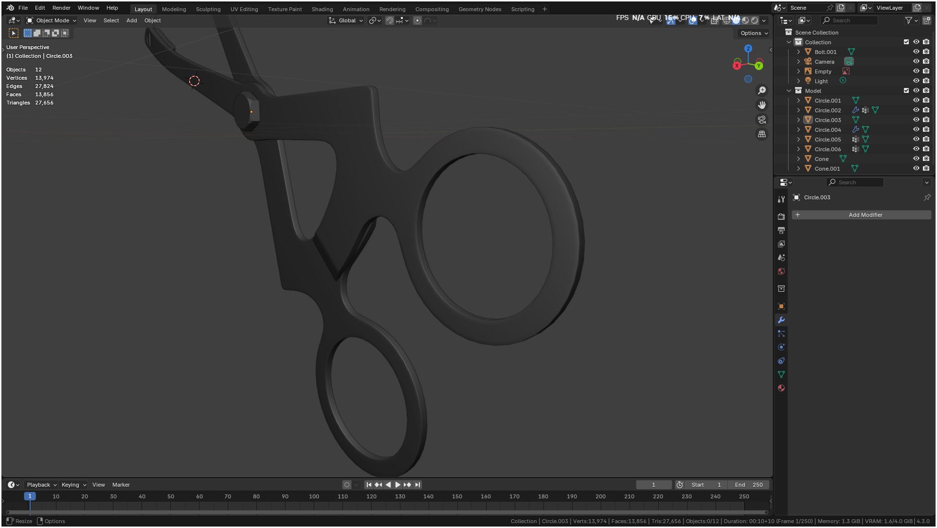 Ridge Mapping Caliper Surgical Dental 3d Model 3D model_16