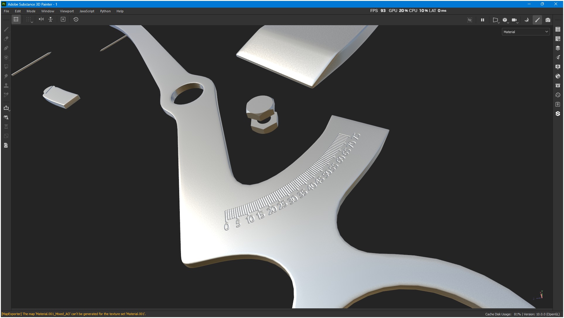Ridge Mapping Caliper Surgical Dental 3d Model 3D model_48