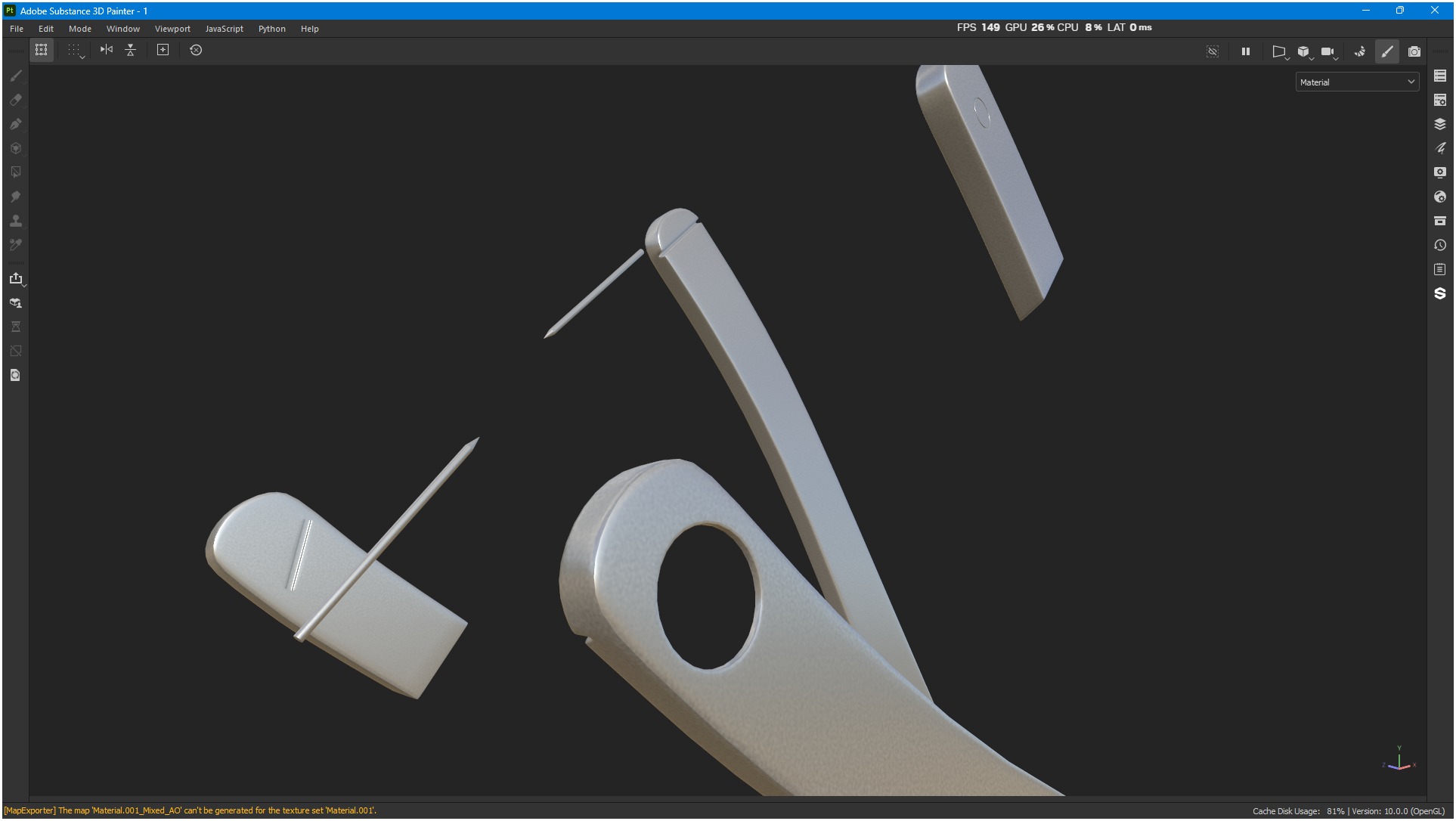 Ridge Mapping Caliper Surgical Dental 3d Model 3D model_54