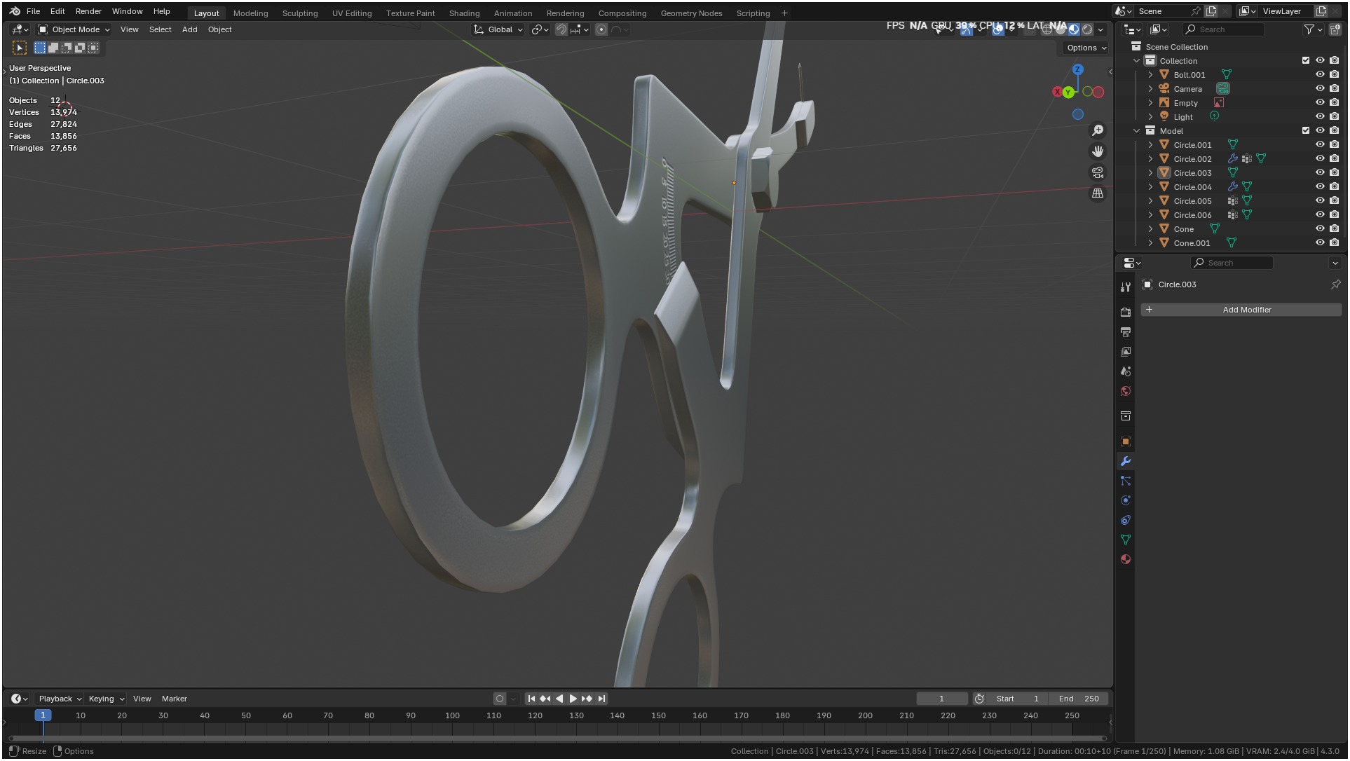 Ridge Mapping Caliper Surgical Dental 3d Model 3D model_29