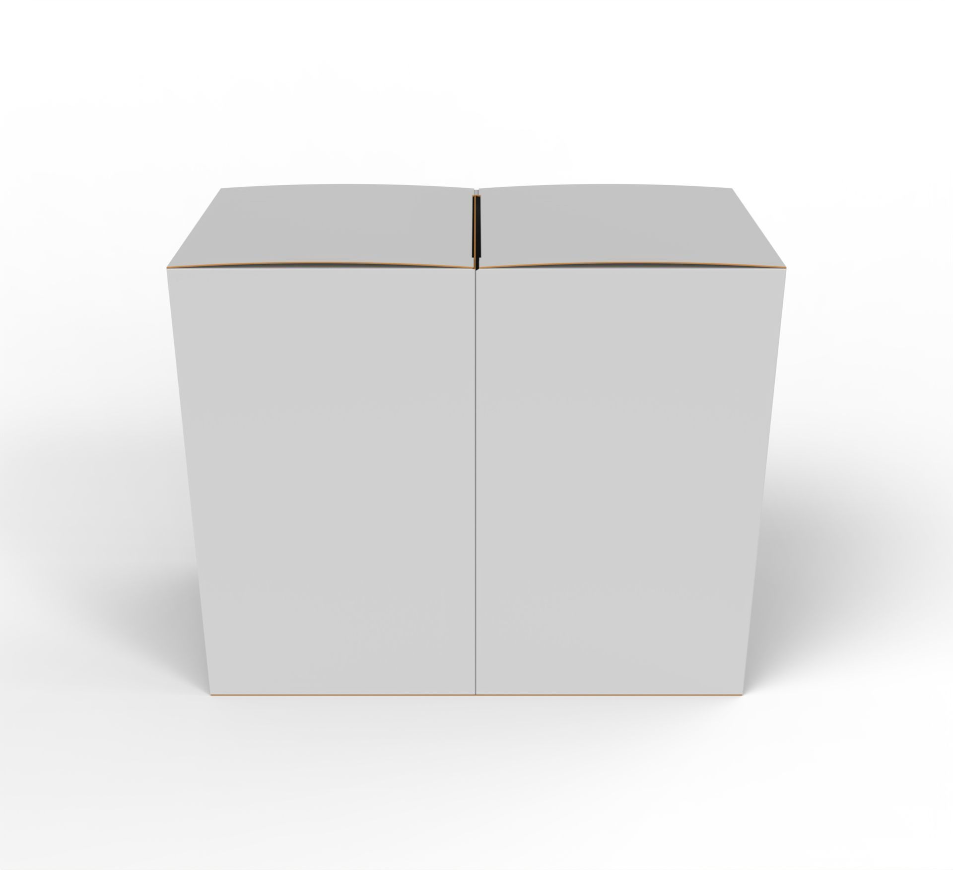 Double box packaging box 90x90x150mm Texture_1