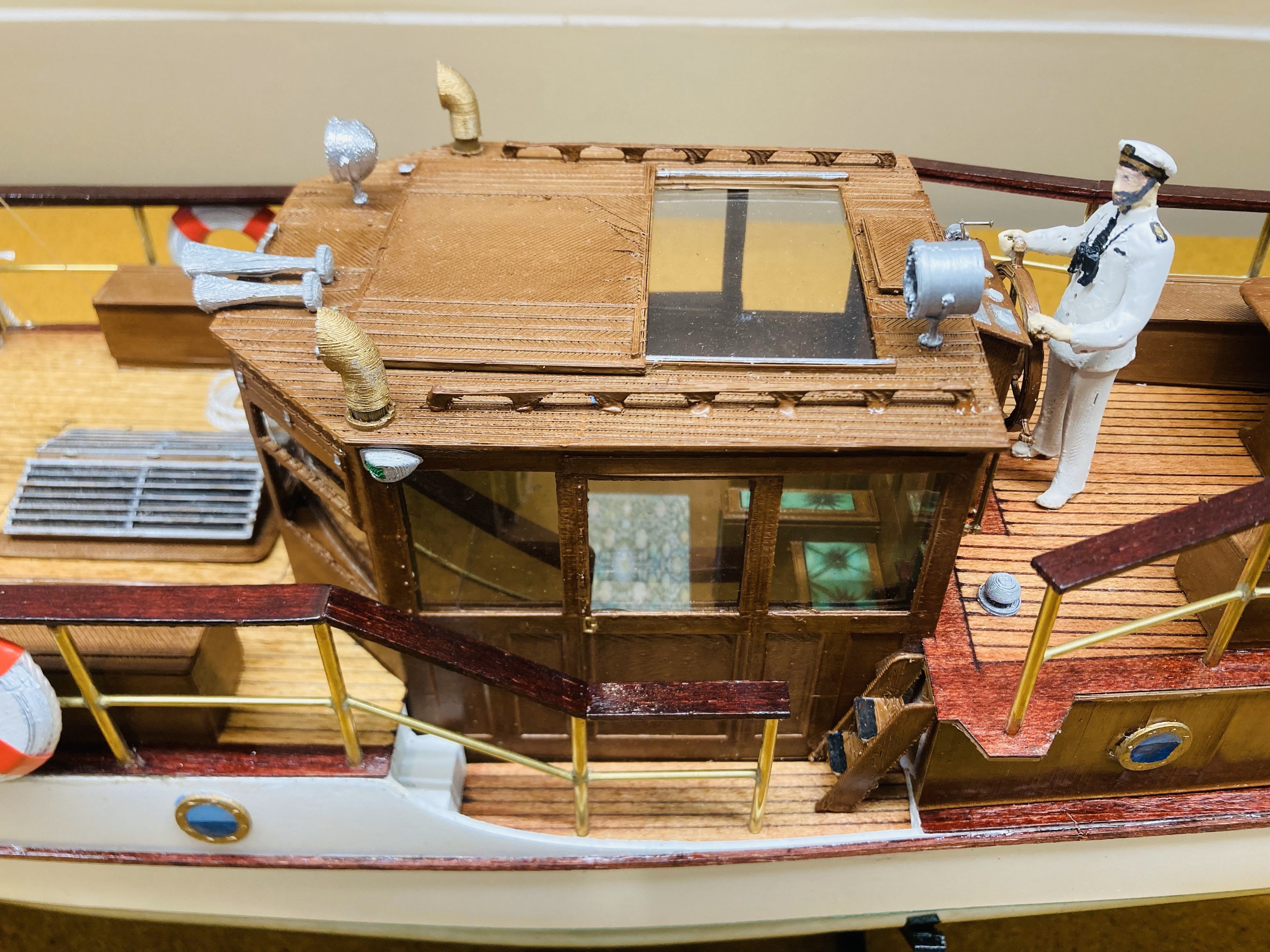 3D Print your Own BLUEBIRD OF CHELSEA Yacht 3D print model_6