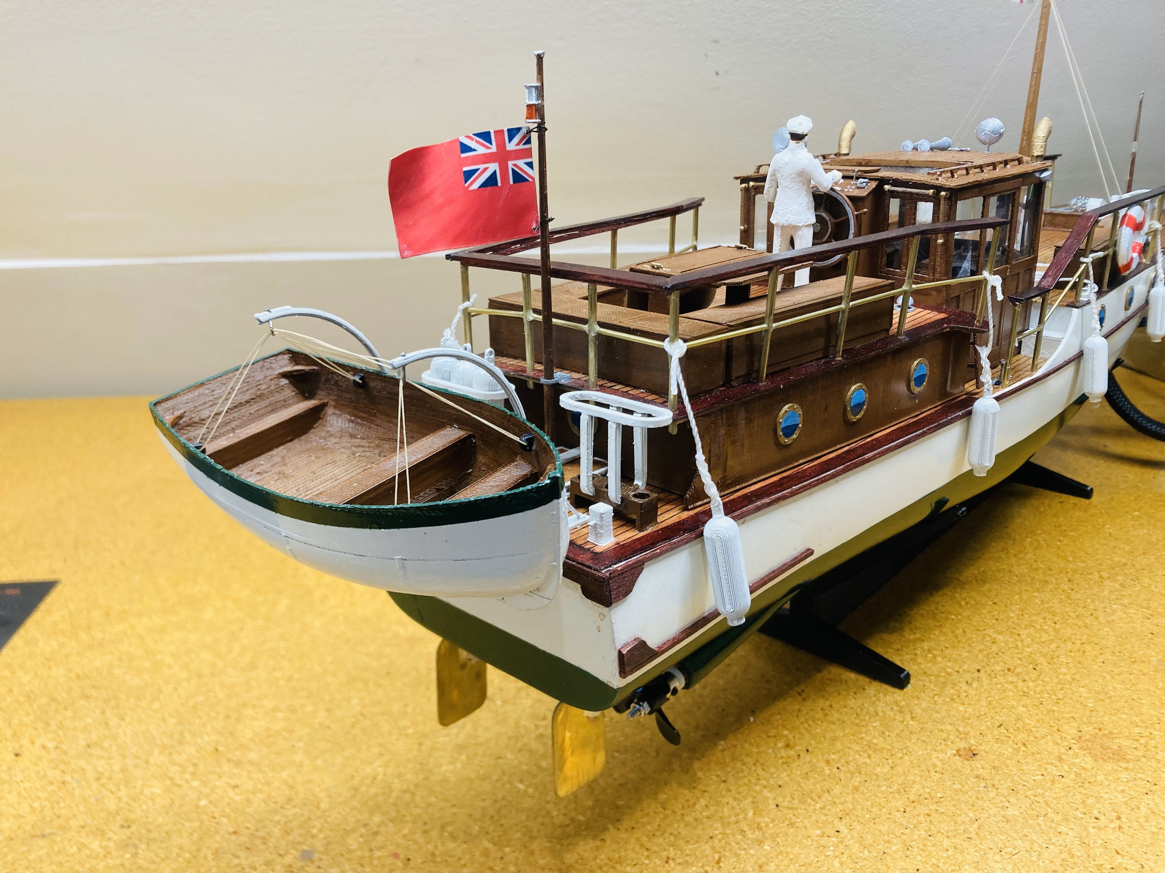 3D Print your Own BLUEBIRD OF CHELSEA Yacht 3D print model_2