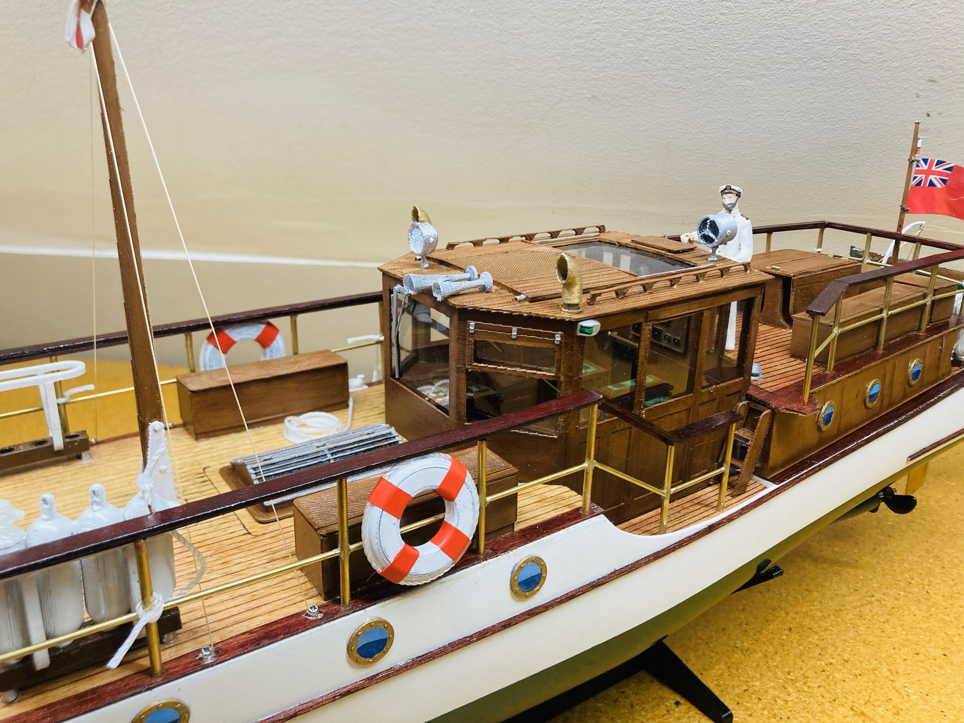 3D Print your Own BLUEBIRD OF CHELSEA Yacht 3D print model_3