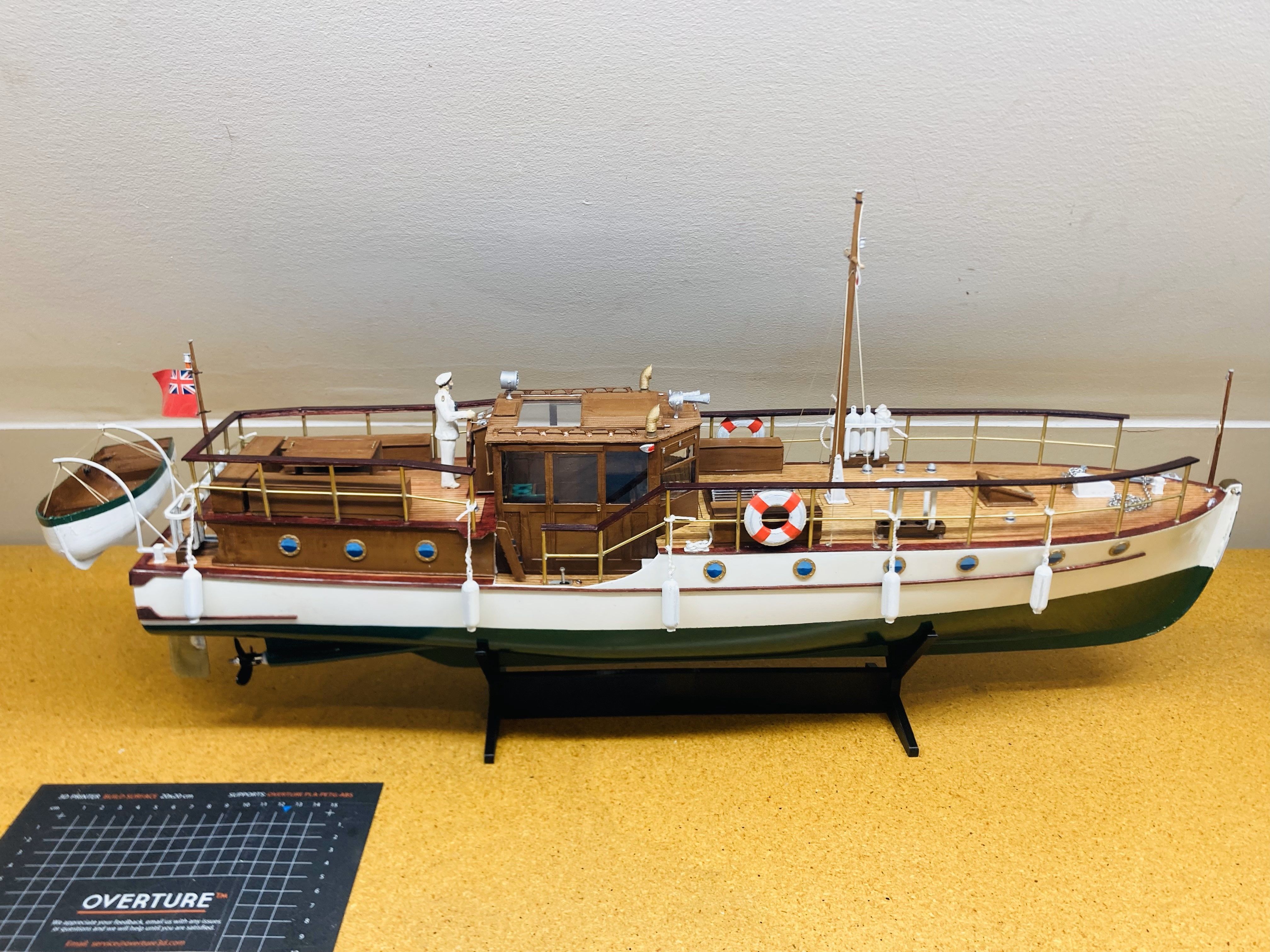 3D Print your Own BLUEBIRD OF CHELSEA Yacht 3D print model_1