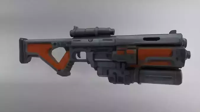 Futuristic Blaster 2