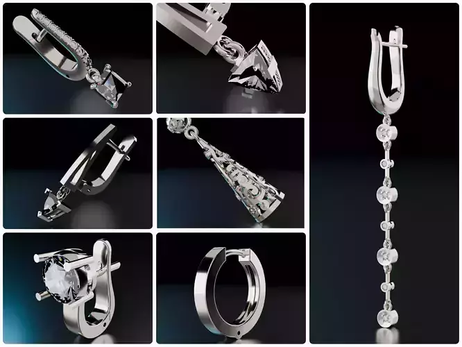 Classic Earrings Collection 