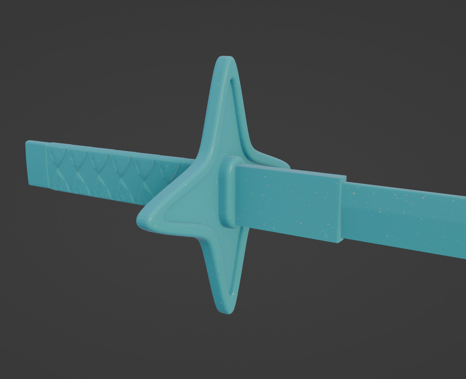 Hyorinmaru Sword  3D Model Inspired by Bleach 3D print model_9