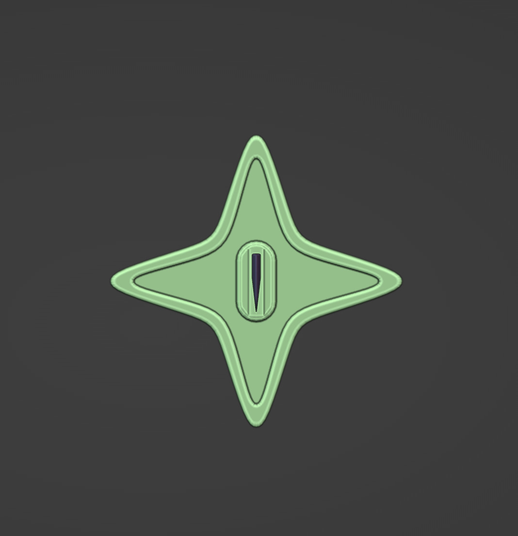 Hyorinmaru Sword  3D Model Inspired by Bleach 3D print model_4