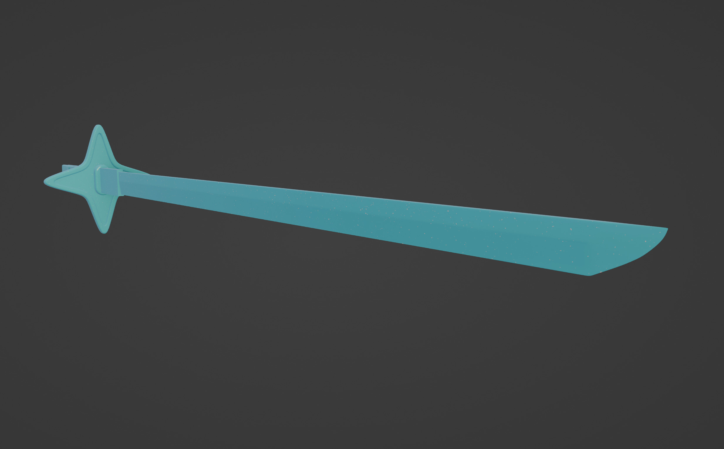 Hyorinmaru Sword  3D Model Inspired by Bleach 3D print model_5