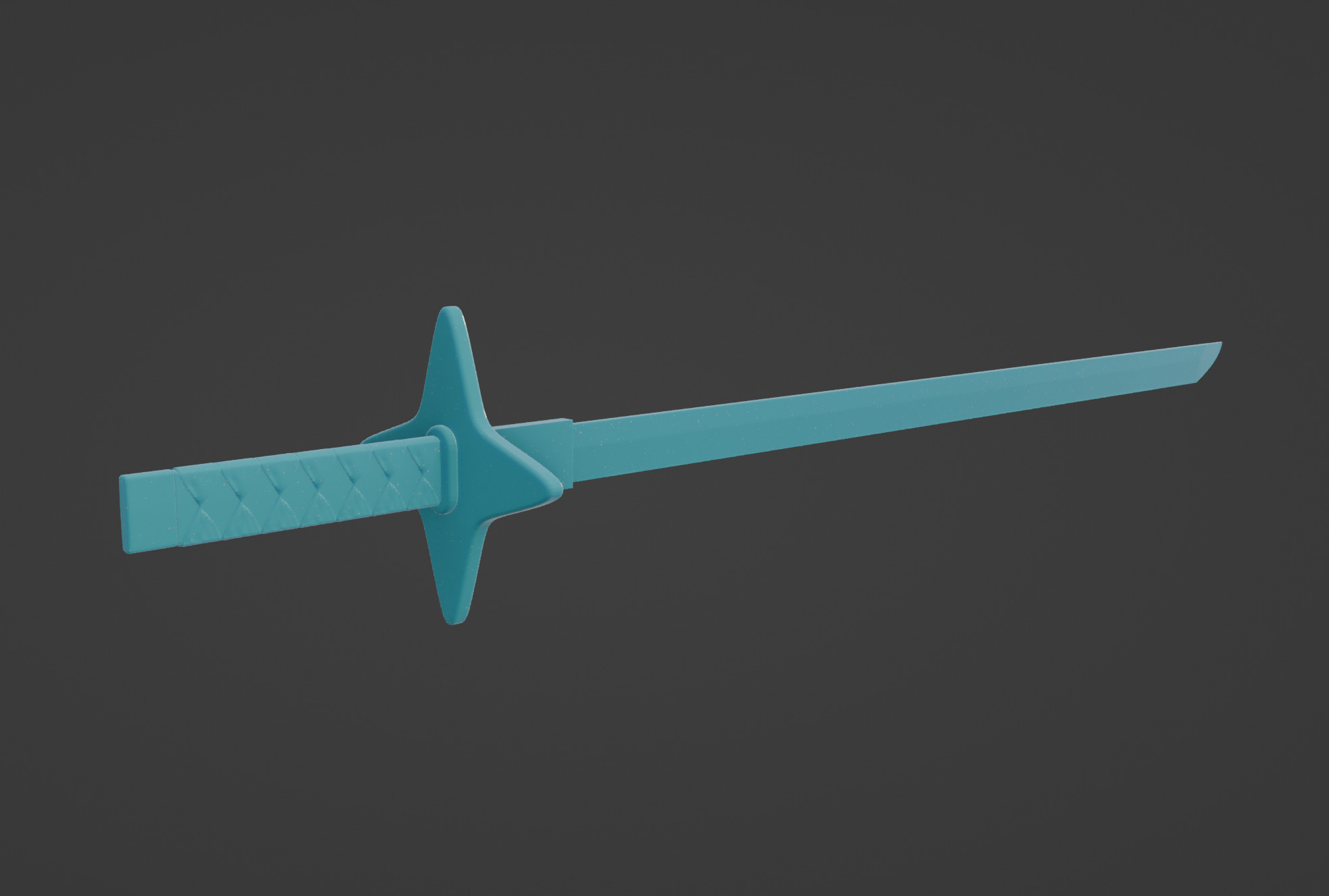 Hyorinmaru Sword  3D Model Inspired by Bleach 3D print model_8