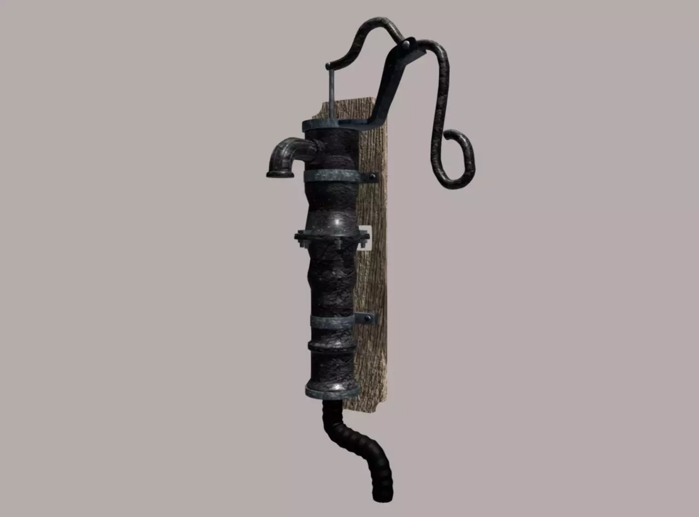 Arm pump 3D model_0