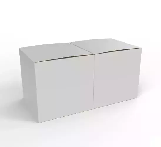 Double box packaging box 150x150x150mm