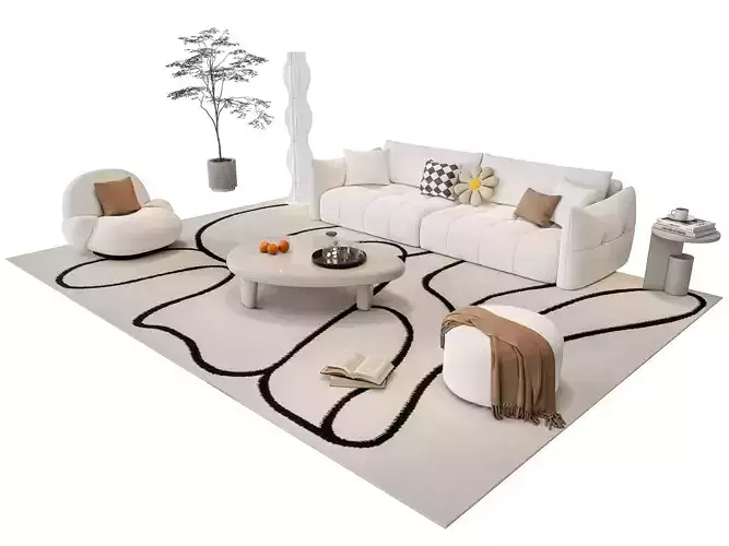 Sofa Coffee table sofa combination 5