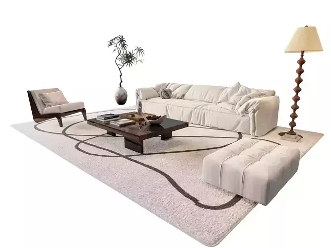Sofa Coffee table sofa combination 7