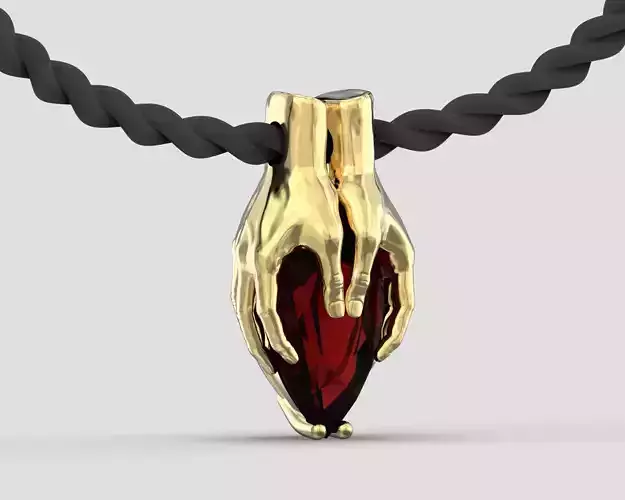 P 034 pendant Clearing Heart