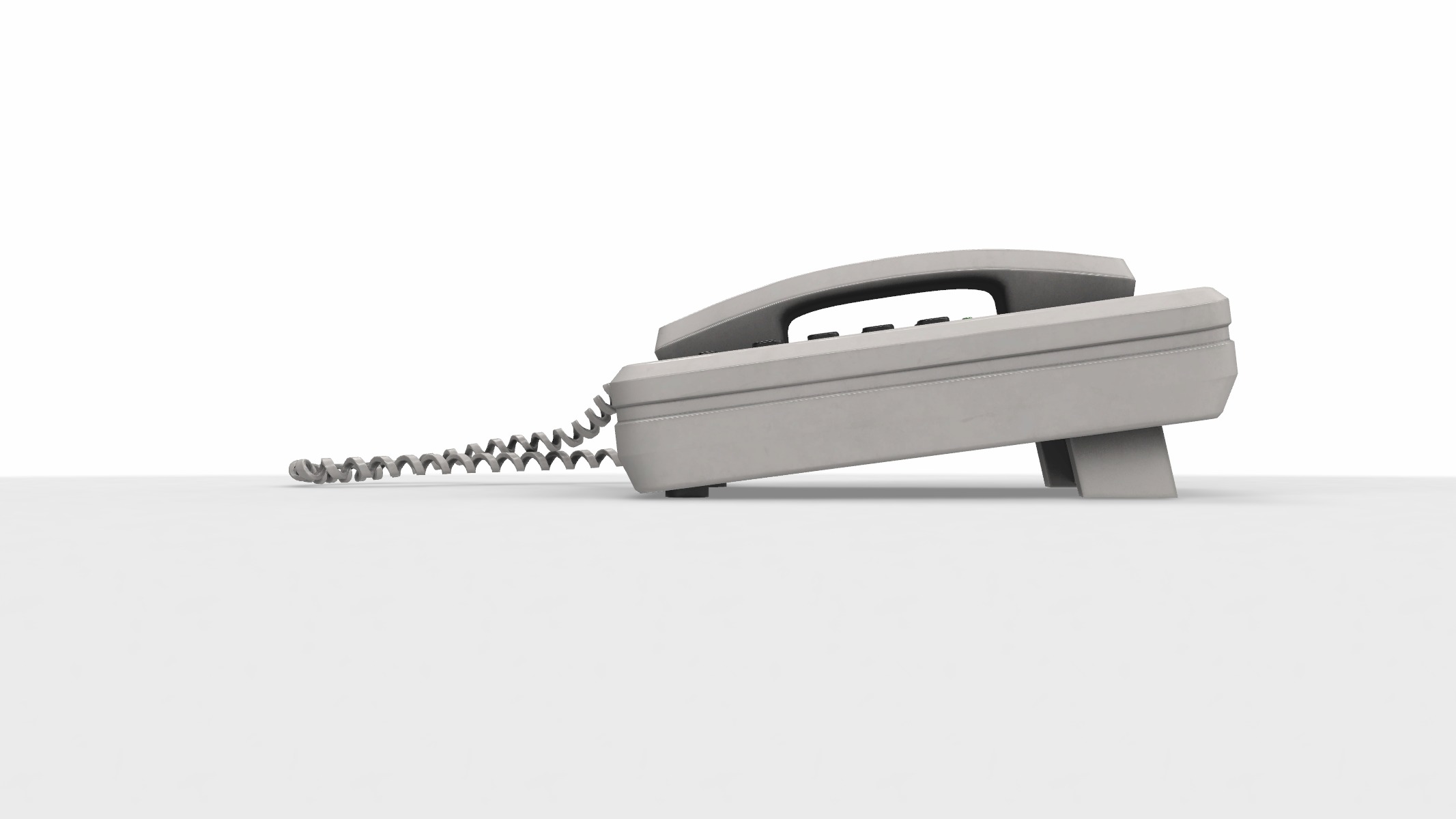 vintage motel phone 01 3D model_3