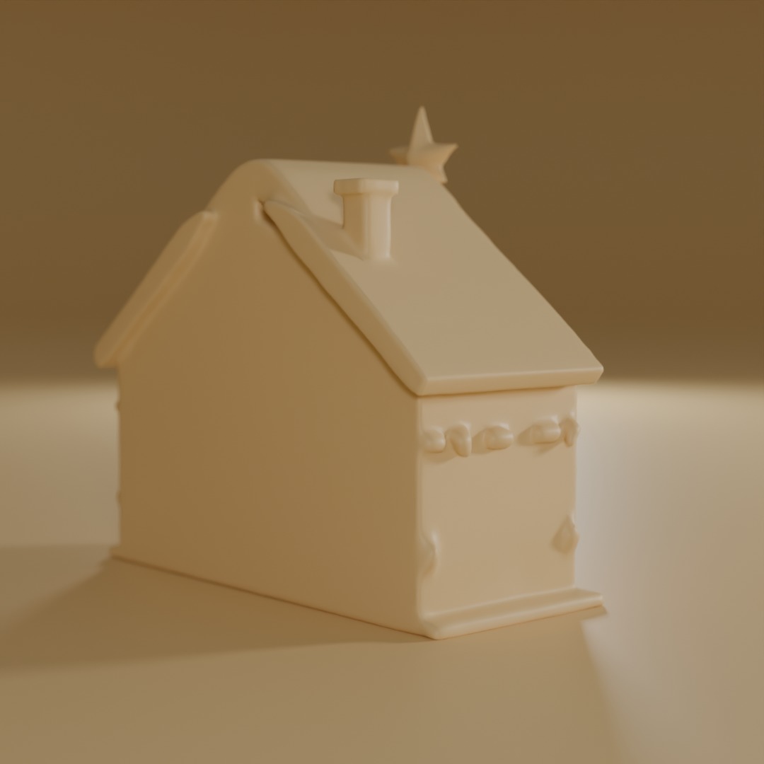 abstract nativity scene 2 3D model_5