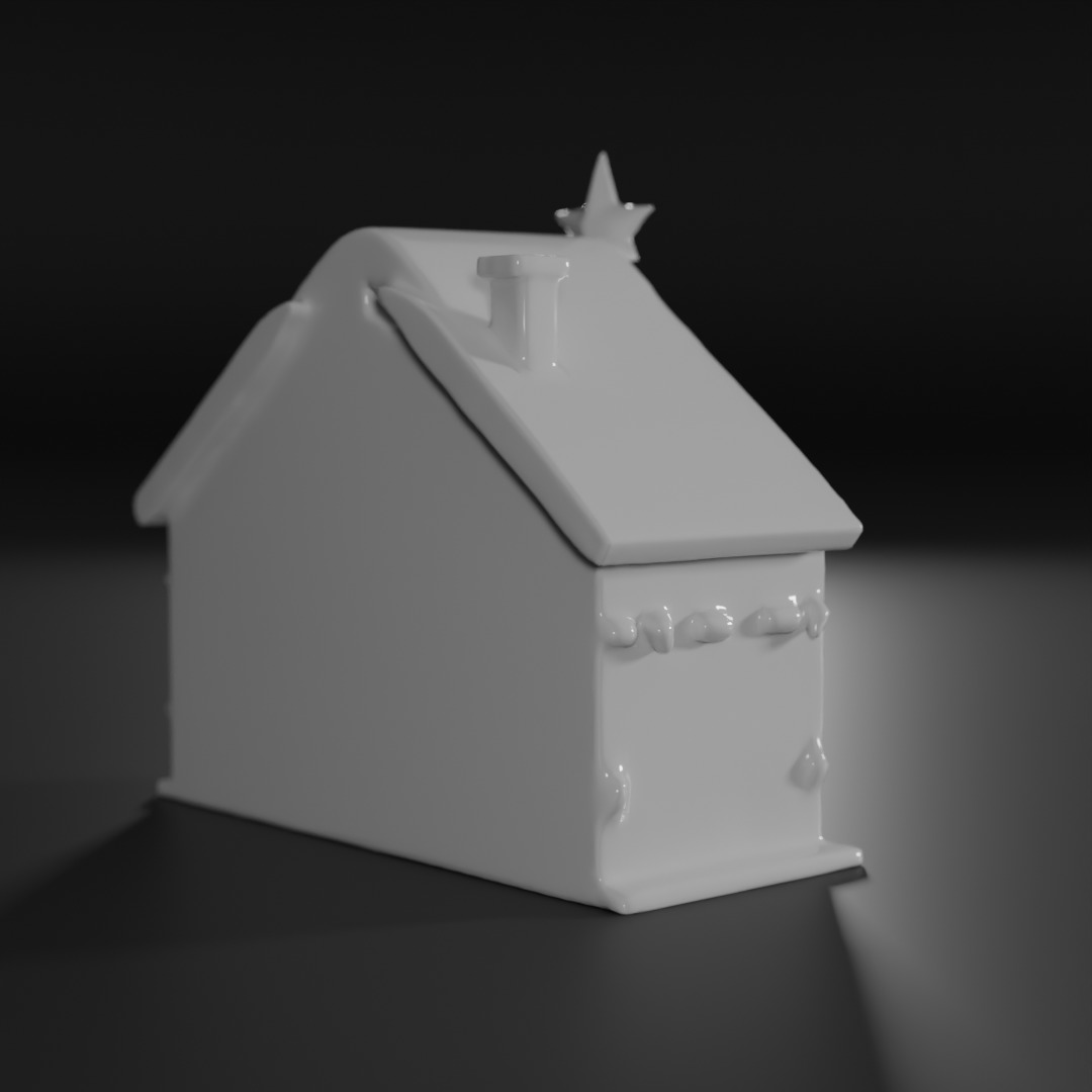 abstract nativity scene 2 3D model_4