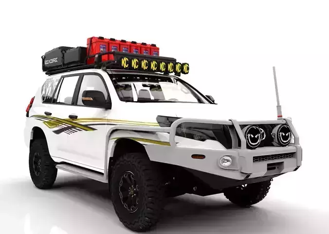 Toyota Prado 2020 ARB  3D model